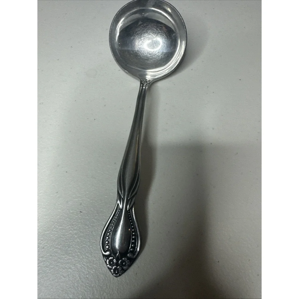 Towle MURANO Ladle Stainless Japan Satin Flatware Daisy Supreme Cutlery